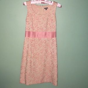 Ann Taylor brocade shift dress